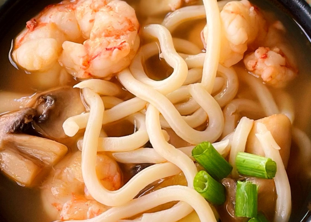 Seafood Soup Udon