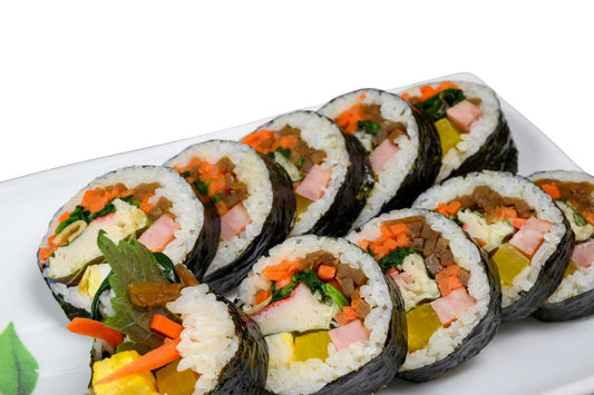 Kimbap (Korean Seaweed Rice Roll)